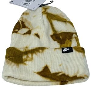 Nike Beanie Unisex Adult One Size Cuffed Tye Dye DV3340-133 Knit Hat